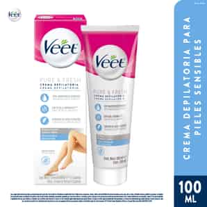 Crema Depilatoria Corporal Veet Pure Piel Sensible