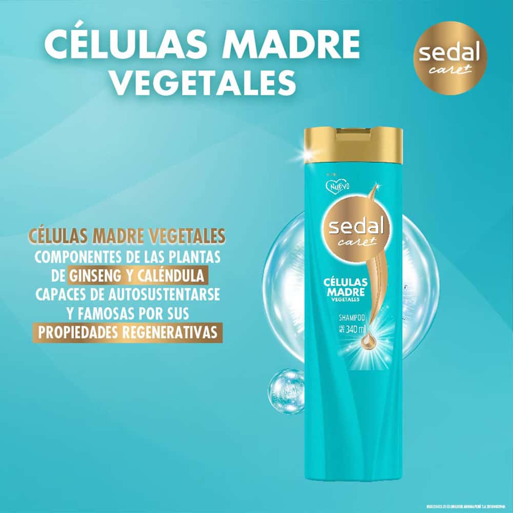 SEDAL SHAMPOO CELULAS MADRES 340 ML