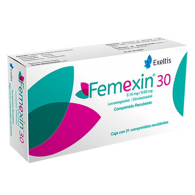 Femexin 30 Comprimidos Recubiertos Mifarma