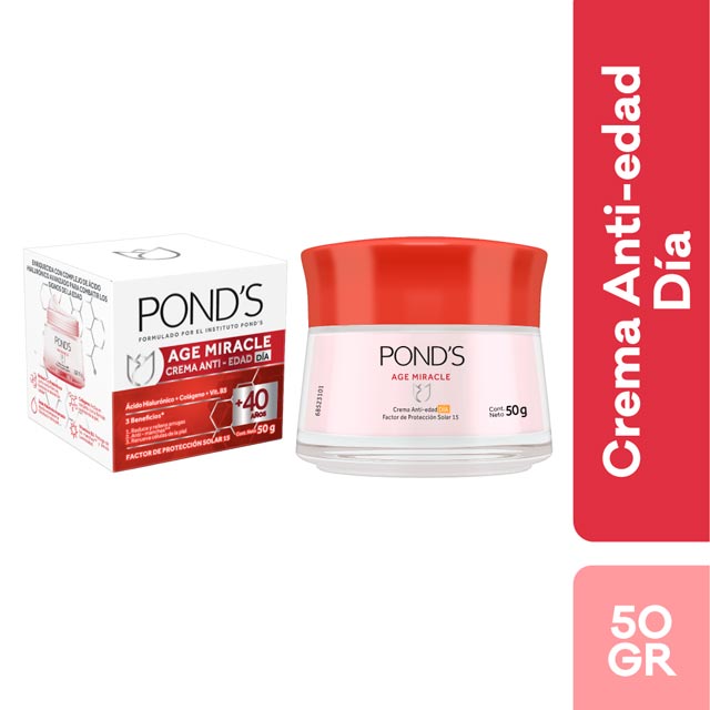 Crema Facial Ponds Age Miracle Anti Edad D A Mifarma