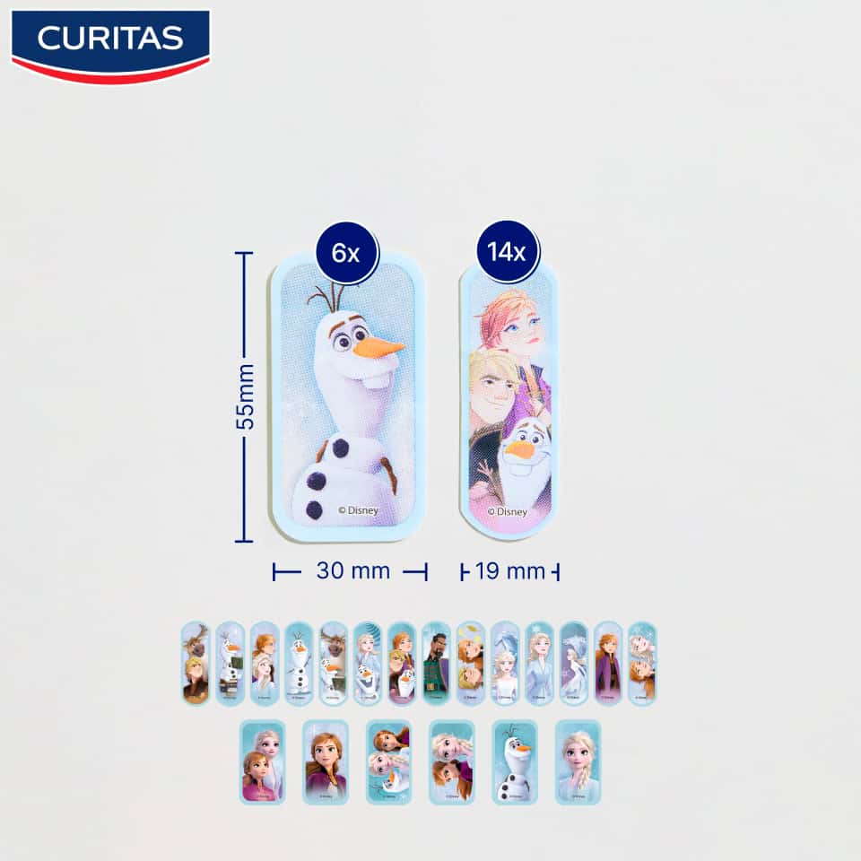 Curitas con Diseño Disney Frozen II