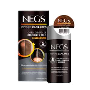 Fibras Capilares Negs Marrón Claro