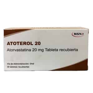 Atoterol 20 20Mg Tableta Recubirta