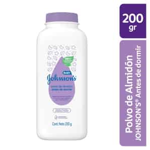 Talco de Almidón para Bebé Johnson's Baby Antes de Dormir