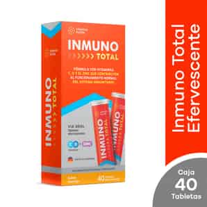 Inmuno Total Tableta Efervescente Sabor Naranja