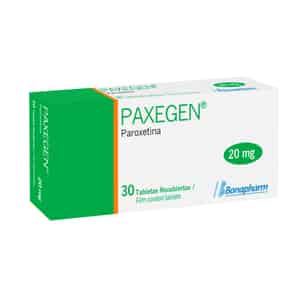 Paxegen® 20 MG Tableta Recubierta