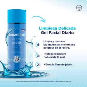 Gel Facial Bepanthen Derma Limpieza Delicada