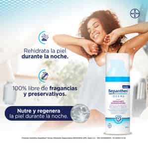Crema de Noche Bepanthen Derma Hidratante Restauradora