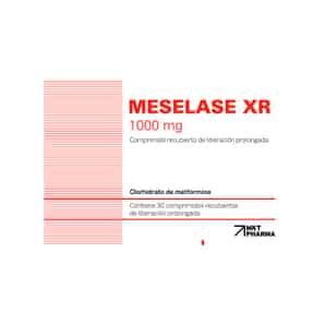 Meselase XR 1000mg Comprimido Recubierto de Liberación Prolongada