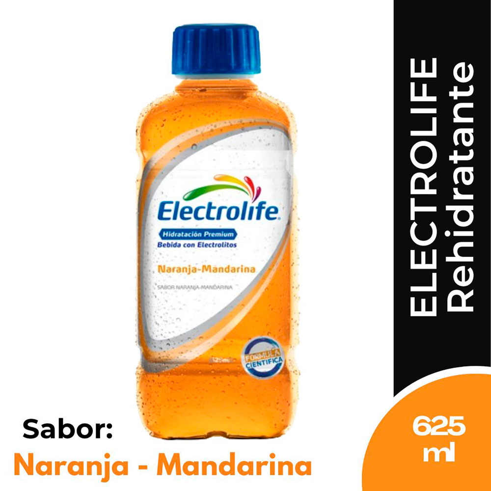 Electrolife Bebida Sabor Naranja Mandarina Inkafarma