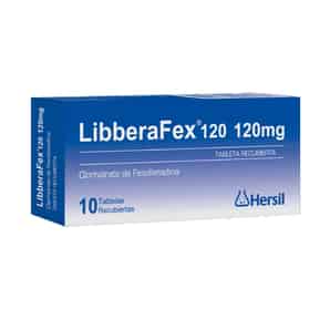 Libberafex 120mg Tableta Recubierta