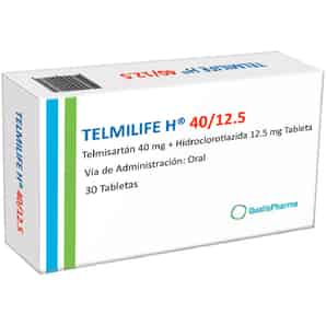 Telmilife H 40/12.5 40mg + 12.5mg Tableta