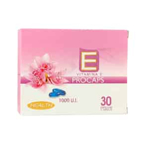 Vitamina E 1000 UI Cápsula Blanda
