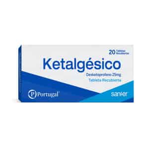 Ketalgesico 25mg Tableta Recubierta
