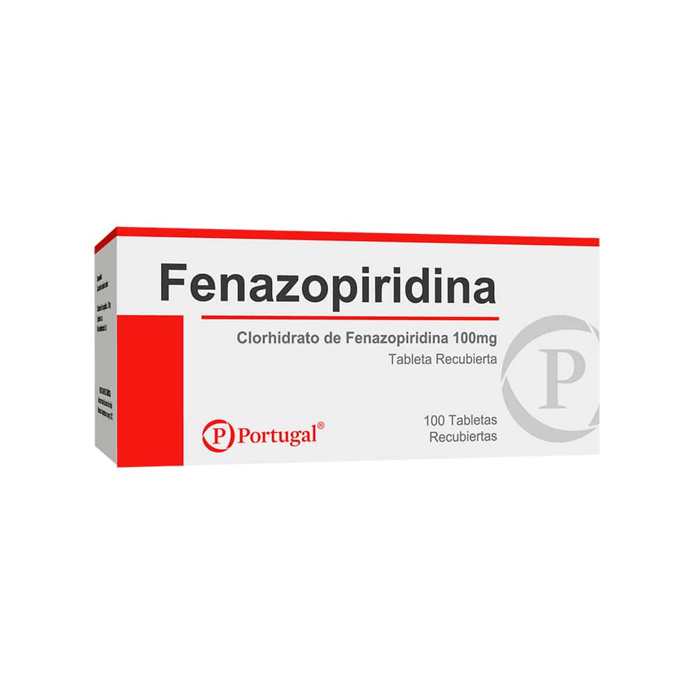 Fenazopiridina 100mg Tableta Recubierta | Inkafarma