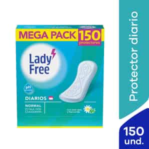 Protectores Diarios Lady Free Normal