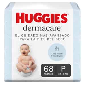 Pañal Huggies Dermacare Talla P