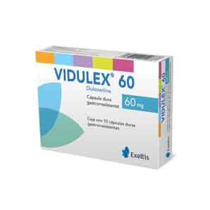 Vidulex 60 60mg Cápsula Dura Gastroresistentes