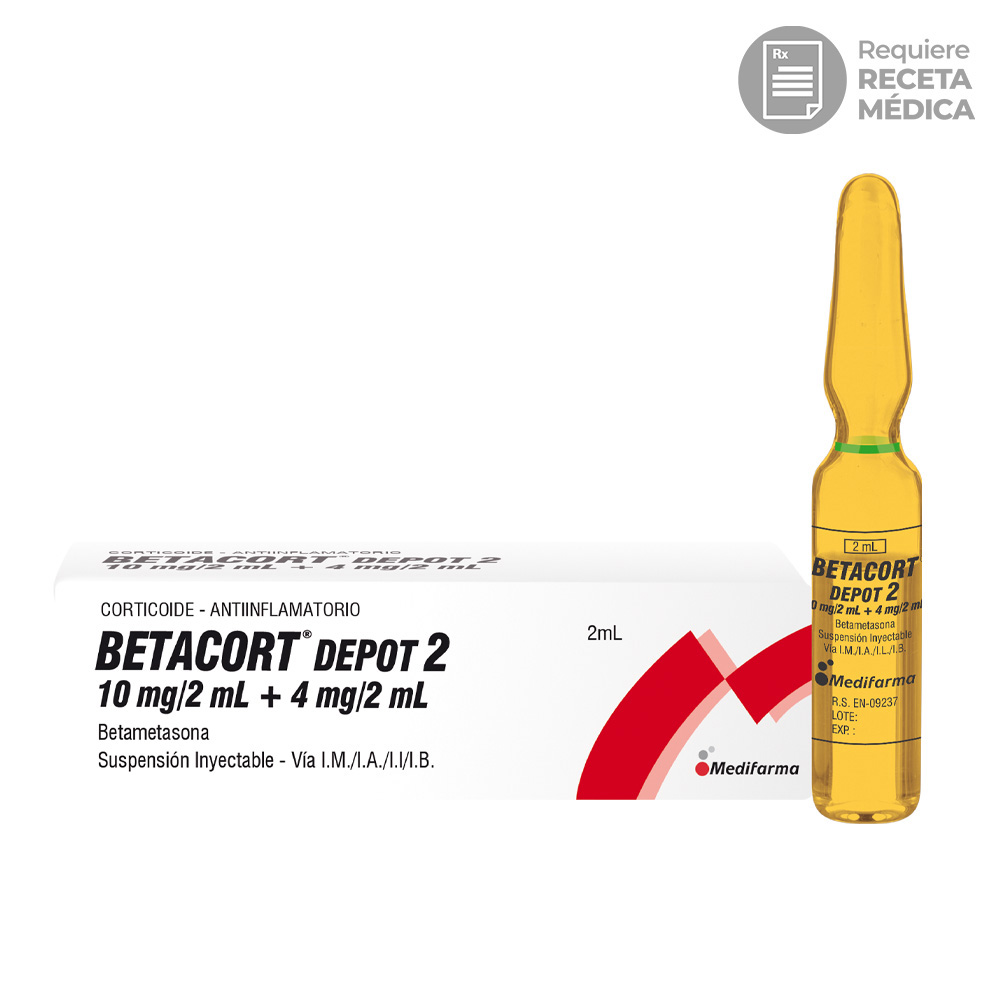 Betacort Depot 10mg/2mL Suspensión Inyectable - Mifarma