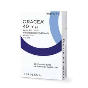 Oracea 40mg Cápsula Dura de Liberación Modificada