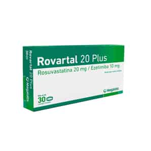 Rovartal 20 Plus 20mg + 10mg Comprimido