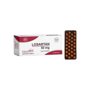 Losartan 50mg Tableta Recubierta