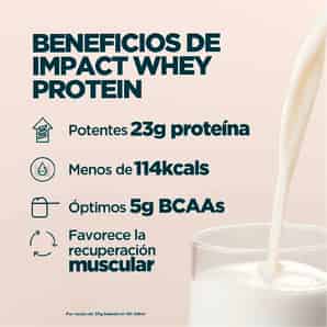 Proteína Whey - Impact Whey Protein - Sabor Vainilla - 1 kg - My Protein