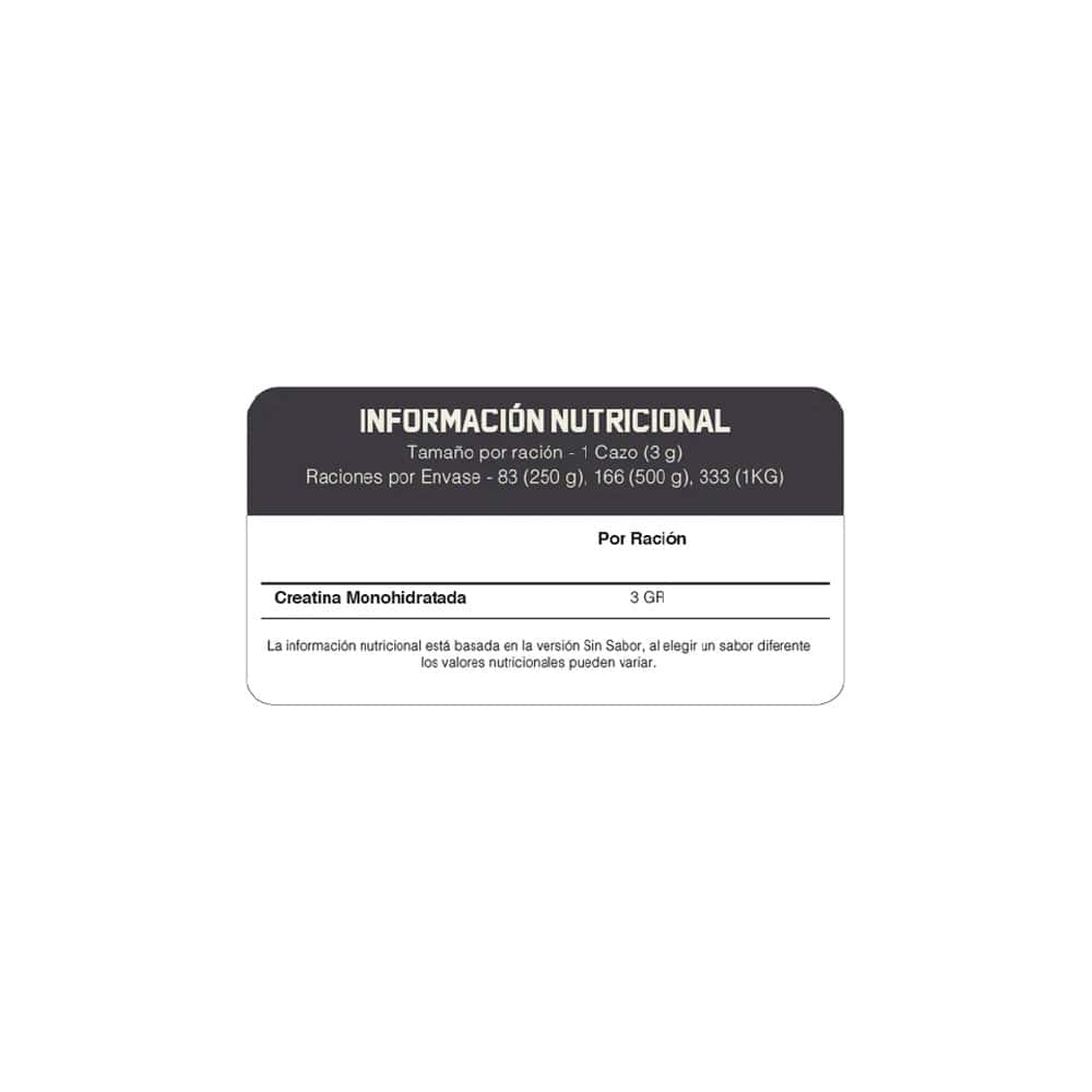 Creatina Monohidratada - Impact Creatine - 250 g - My Protein