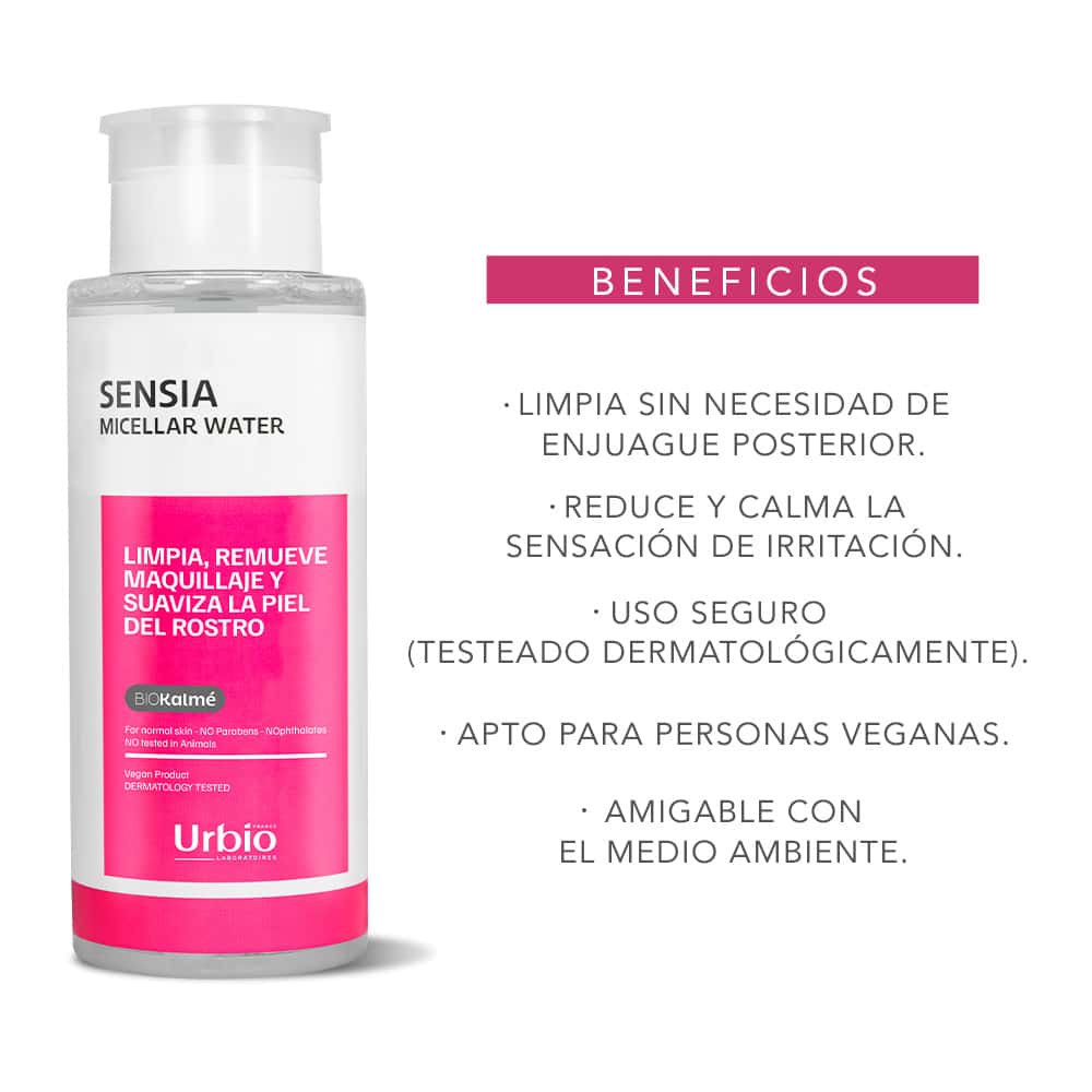 Agua Micelar Sensia Micellar Water