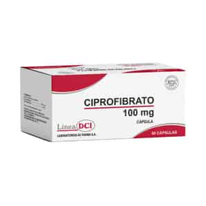 Ciprofibrato 100mg Cápsula