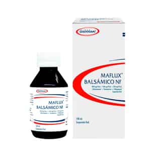 Maflux Balsámico NF 200mg + 40mg + 50mg/5ml Supensión Oral