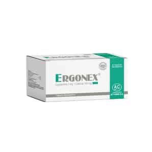 Ergonex 1Mg + 100Mg Tableta Recubierta