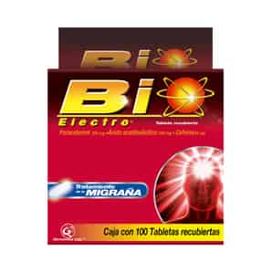Bio Electro 250mg + 250mg + 65mg Tableta Recubierta