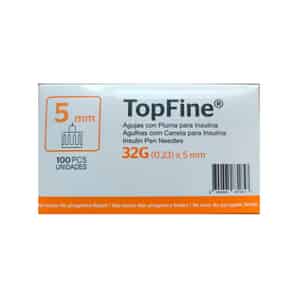 TopFine  Aguja De Autoinyector 32G (0.23) x 5mm