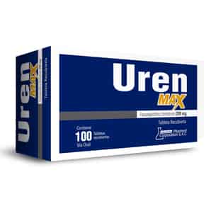 Urean Max 200mg Tableta Recubierta