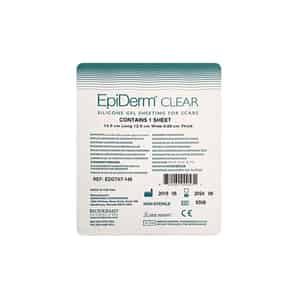 Epi Derm Clear Silicone Gel Sheeting