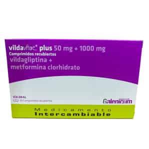Vildavitae Plus 50Mg+1000Mg Comprimido Recubierto