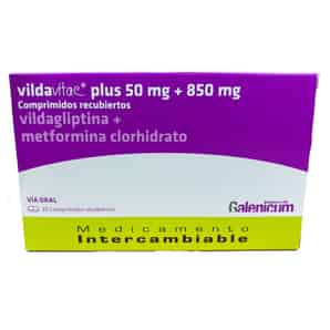 Vildavitae Plus 50Mg +850Mg Comprimido Recubierto