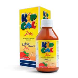Kidcal Zinc Sabor a Fresa Suspensión Oral