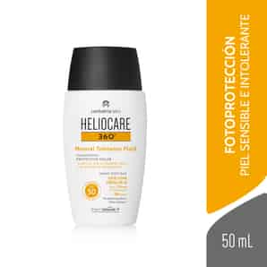 Fotoprotector Facial Heliocare 360° Mineral Tolerance Fluid para Piel Sensible SPF 50