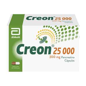 Creon 25000 300 Mg Cápsulas