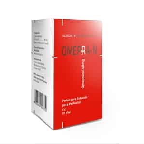 Omepra-N 40mg Polvo para Solución para Perfusión