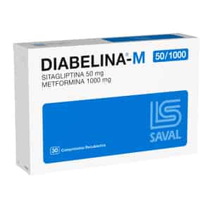 Diabelina® M 50mg + 1000mg Comprimido Recubierto