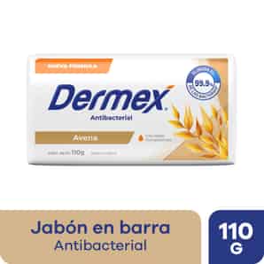 Jabón en Barra Dermex Antibacterial Avena
