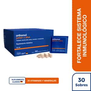 Junior C Plus Sabor Naranja/Mandarina Tableta Masticable
