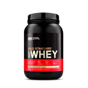 Proteína Gold Standard Whey Optimum Nutrition Vainilla Ice Cream