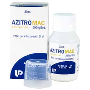 Azitromac 200 mg/5 mL Polvo para Suspensión Oral
