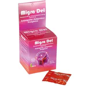 Migra Del 250mg+250mg+65mg Tableta Recubierta
