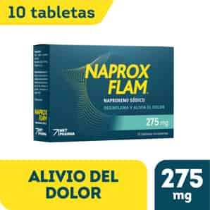 Naproxflam 275mg Tableta Recubierta
