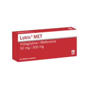 Lotrix Met 50mg + 500mg Tableta Recubierta